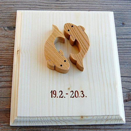 Wooden Zodiac Signs