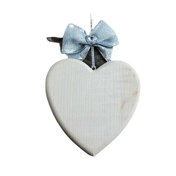 Tradičné drevené srdce
