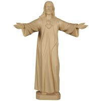 Najsvätejšie srdce Ježišovo drevená socha