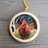 Rooster Picture Wall Decoration