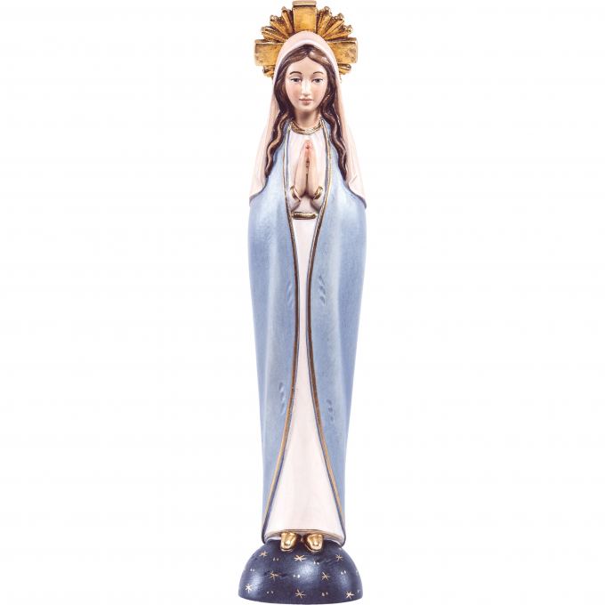 Panna Mária modliaca so svätožiarou