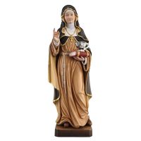 Svätá Lucia s hrncom masti