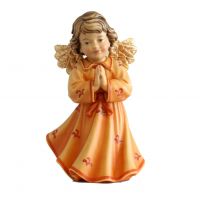 Modliaci drevený anjel