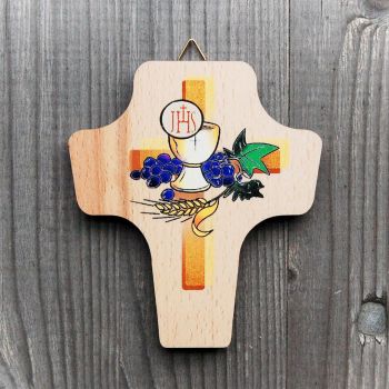 s100344 First Holy Communion Wooden Cross for Children