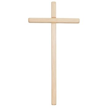 Drevený kríž rovný