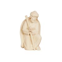 Kľačiaci pastier s palicou pre betlehem - Adventný