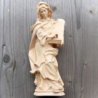 Saint Cecilia wooden statue
