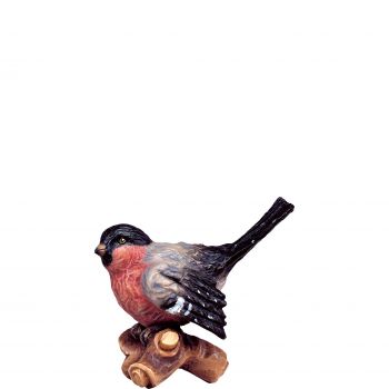 Vták na konári červený - klasický