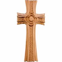 Drevený kríž ruže čerešňové drevo