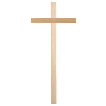 Drevený kríž rovný hladký
