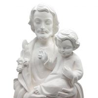 Svätý Jozef s ľaliou zo sklolaminátu