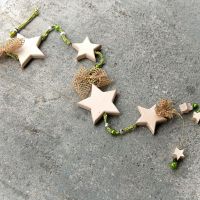 revená Girlanda Hviezdy – Natur-závesná girlanda-girlanda hviezdy