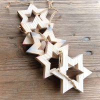 Drevená Hviezda Večernica-drevená hviezda-závesná dekorácia hviezda