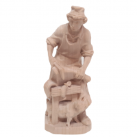 Mäsiar drevená soška