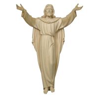 Vzkriesený Kristus drevená socha