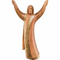 Vzkriesenie Krista socha na zavesenie čerešňové drevo