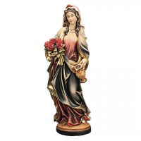 Svätá Alžbeta s ružami Drevená socha