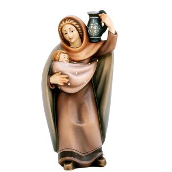 4012 Nativity Figurines - Water bearer with Baby for Nativity - Christmas Nativity