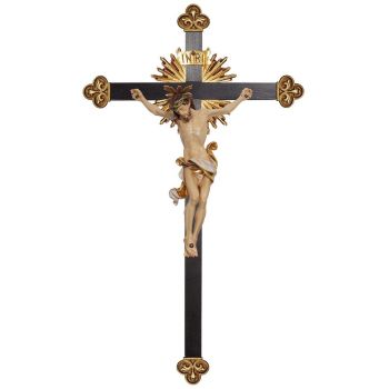 Barokový kríž s lúčmi - korpus Leonardo so žiarou