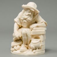 Pastier s kozubom do Betlehema - Figurky do Betlehema - Vianocny Betlehem -Dreveny Betlehem