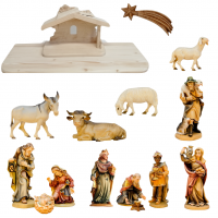 Tradičný betlehem s kométou Color