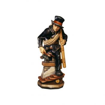 Chimney Sweeper woodcarving