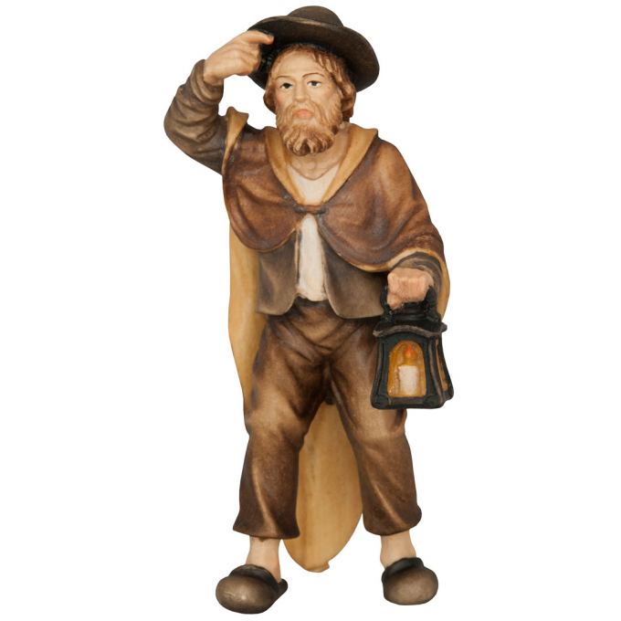 Pastier s lampášom drevená figúrka soška do Betlehema