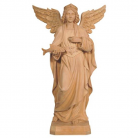 Svätý Rafael drevená socha