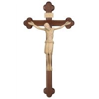 Barokový kríž morený s korpusom S.Damiano