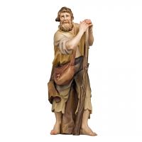 Oddychujúci pastier drevená soška figúrka do Betlehema