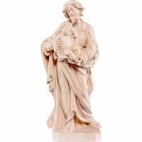 Svätý Jozef s dieťaťom drevená socha