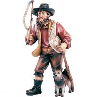 Povozník drevená soška z lipového dreva