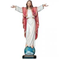 Zmŕtvychvstanie Ježiša Krista drevená socha