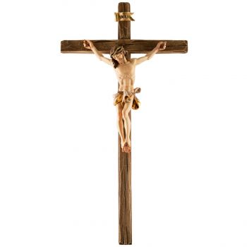 Barokový krucifix s rovným krížom
