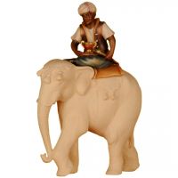 Vodič slonov (bez slona) drevená figúrka soška do Betlehema