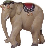 Slon drevená soška figúrka zvieratá do Betlehema