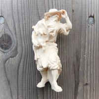 Pastier s oveckou figurky do Betlehema