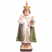 Pražské Jezuliatko drevená socha