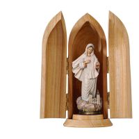 Panna Mária Medžugorská s kostolom v kaplnke