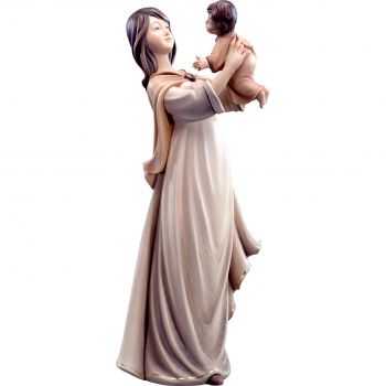 Žena s dieťaťom v náručí