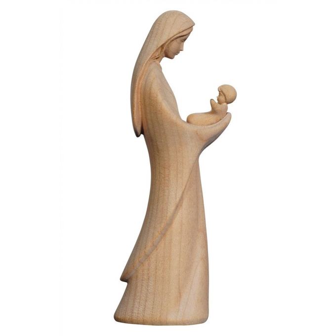 Panna Mária patrónka svätých (čerešňové drevo)