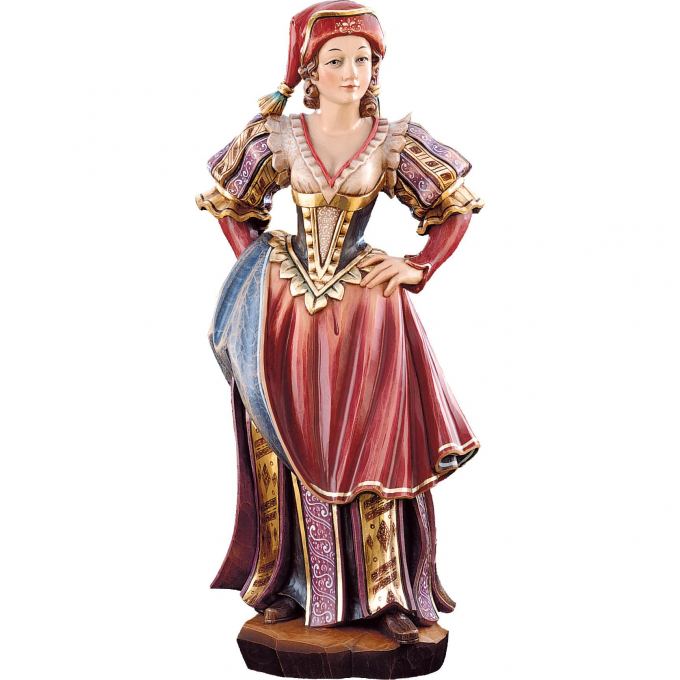 Komik Španielka drevená socha