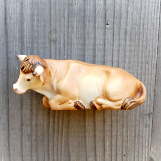 Zvieratá do Betlehema Býk -vianocny dreveny africky betlehem,