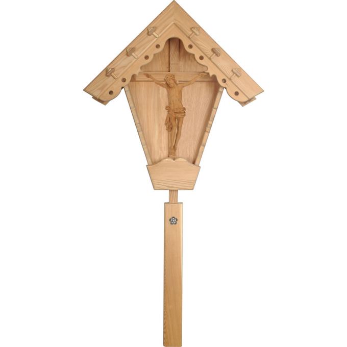 Dubový prícestný kríž s Dolomitským Korpusom