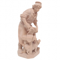 Mäsiar drevená soška