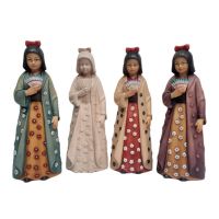 Japonka drevená socha