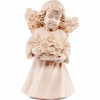 Anjel Sissi s kvetmi z lipového dreva