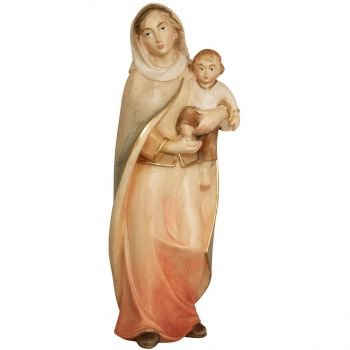 Pastierka a dieťa drevená figúrka soška do Betlehema