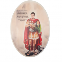 Svätý Expeditus drevený obraz 