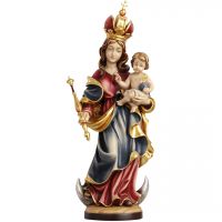 Panna Mária patrónka Bavorska Drevená socha